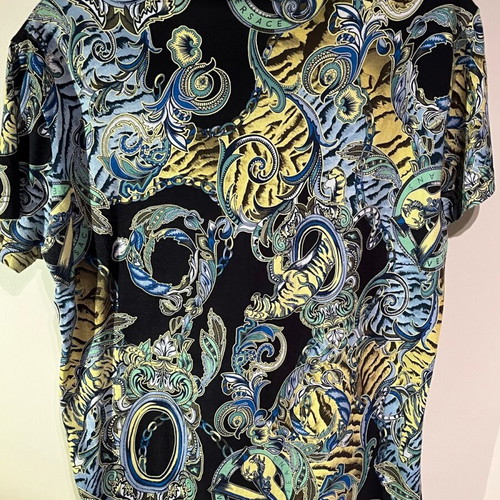 Versace Jeans short-sleeve shirt used multicolor size M