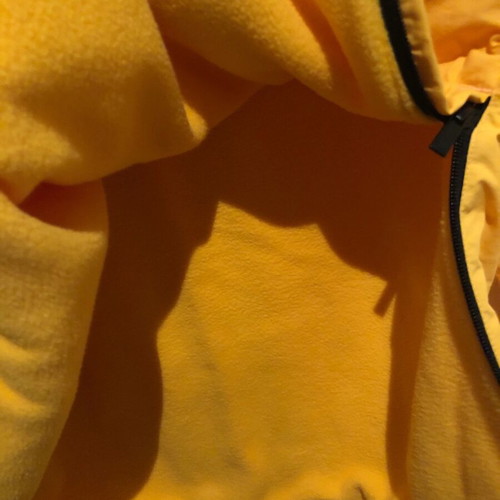 Sik Silk Windbreaker Jacket New Yellow Size L