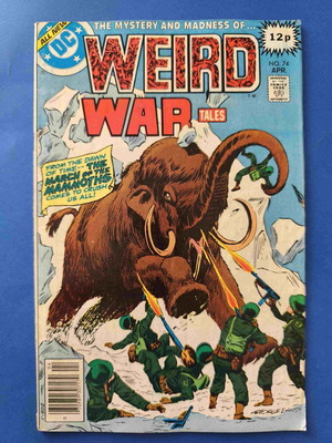 Κόμικ Weird War Tales 74 μεταχειρισμένο, αγγλικά