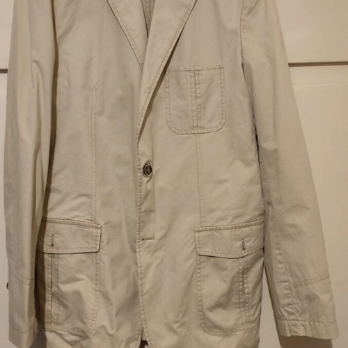 Long men's jacket like new without lining