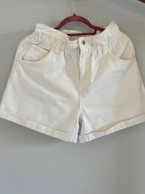 Funky Buddha white high-waisted shorts medium, like new, 100% cotton