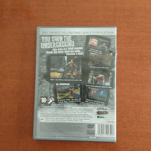 Tony Hawk's Underground PS2 game like new