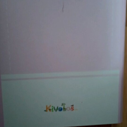 Photo album with silver frame new for girl