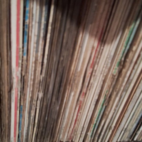 Vinyl records used, 33 rpm, 230 Greek albums