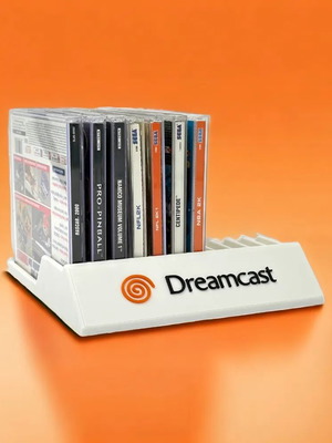 Βάση 12 παιχνιδιών Sega Dreamcast καινούργια, κομψή και πρακτική