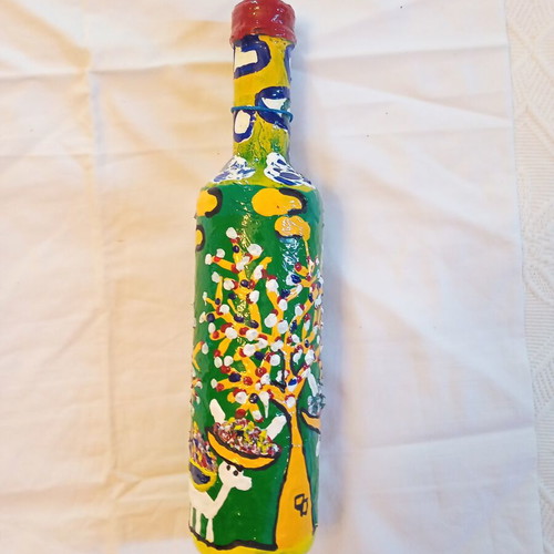 Glass Bottle Handmade Summer Time Ioanart new