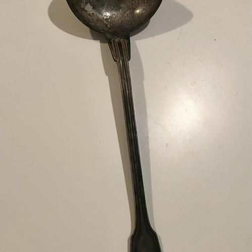 Christofle cutlery set used, silver plated, vintage, 18 pieces
