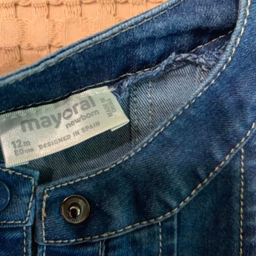 Mayoral Baby Denim Jacket like new, 12 months