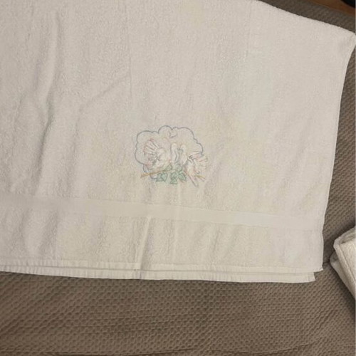 Towels from wedding set new, pack of 7
