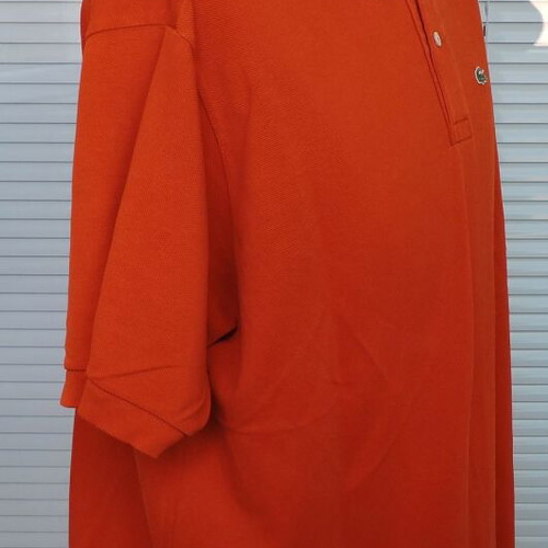 Lacoste Devanlay men's polo shirt XL orange cotton piqué