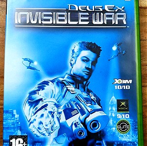 DEUS EX, Invisible War, EIDOS, Microsoft XBOX Game