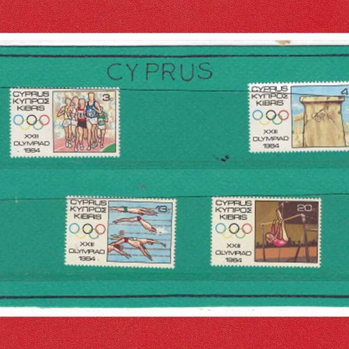 Cyprus Stamps Complete Series 1984 in Tourist Presentation Card new