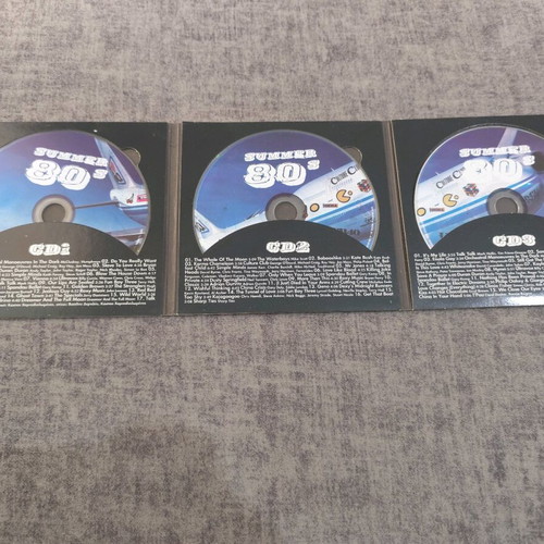 Summer 80s CD like new, collection of 3 discs