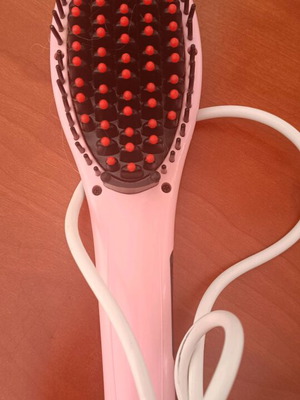 Κεραμική βούρτσα ισιώματος μαλλιών καινούργια