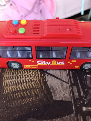 Toy bus used, lights work but sound does not