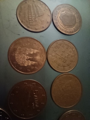 5 cent coins from 11 countries