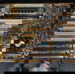  MOTHERBOARD PCChips M547 Socket 7 AT WITH PENTIUM CPU AND 32 MB RAM