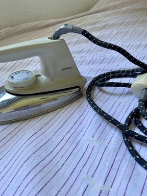 Siemens electric iron vintage, used, made in West Germany