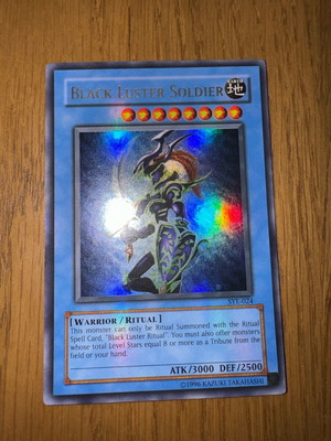 Yugioh Card BlackLuster Soldier like new SYE