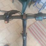 Electric city bicycle used with new 10ah battery, disc brakes, black