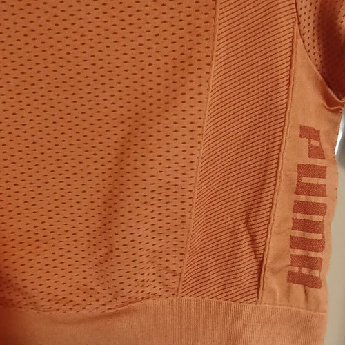 Puma sports shirt like new, orange, size M