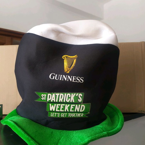 Guinness Beer Hat for Saint Patrick's Weekend