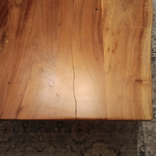 Coffee table used, solid wood, 1.15x63 cm