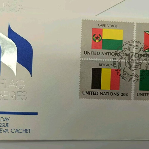 Pack of 4 United Nations First Day Covers 1982 new