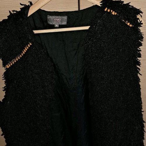 Wool vest Iso black size M like new