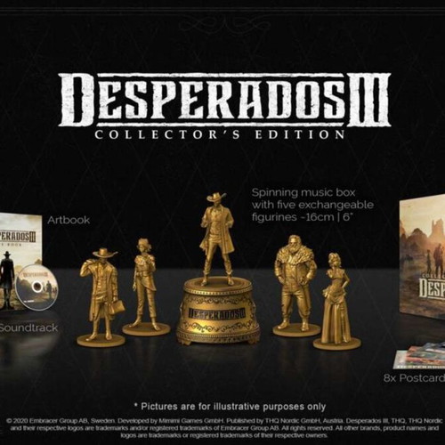 Desperados 3 Collectors Edition PC like new