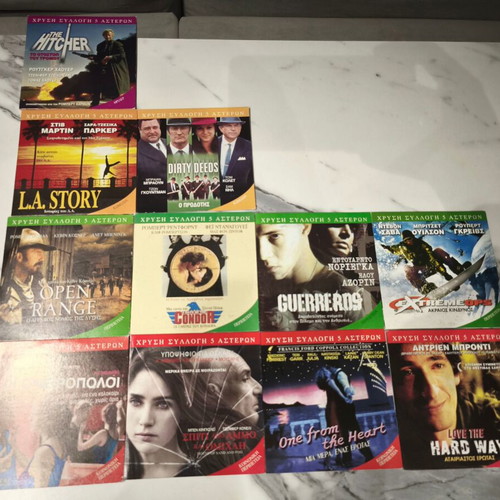 Collection of 123 DVDs like new, pack with movies and documentaries
