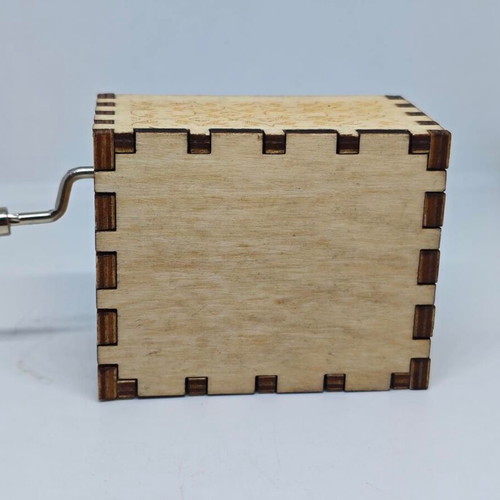 Dragon Ball Super music box like new, wooden with anime characters