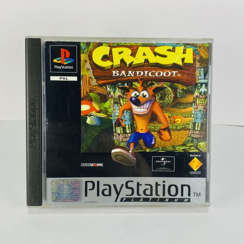 Crash Bandicoot PlayStation 1 PS1 game used, complete English