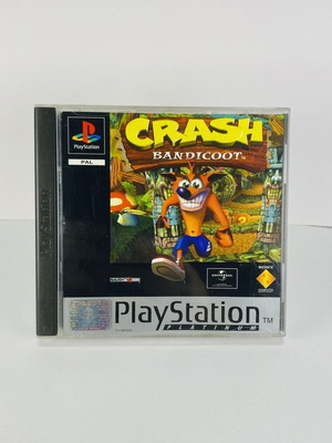 Crash Bandicoot PlayStation 1 PS1 game used, complete English