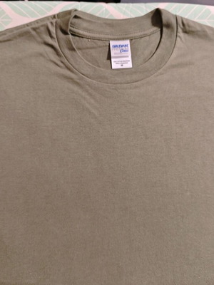 Σετ 3 T-shirt Gildan μέγεθος M χακί καινούργια