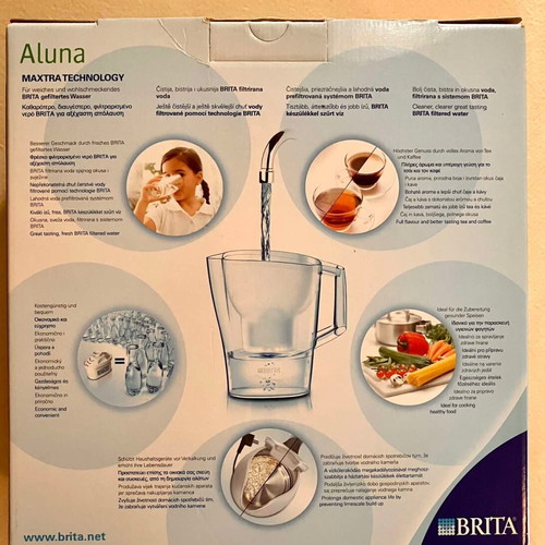 Tupperware microwave pasta maker new with Brita Aluna water filter jug gift