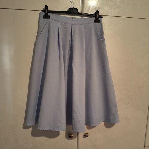 Midi Voyelles skirt turquoise, like new, size L