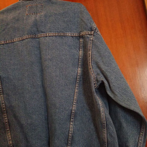 Levi's Vintage Denim Jacket 1980s relaxed fit size L/XL like new, blue