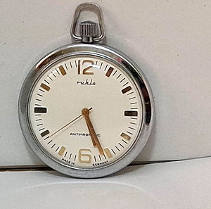RUHLA POCKET WATCH ANTIMAGNETIC VINTAGE