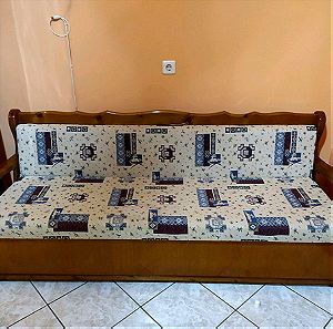 Καναπές κρεβάτι με αποθηκευτικό χώρο- ντιβανομπάουλο