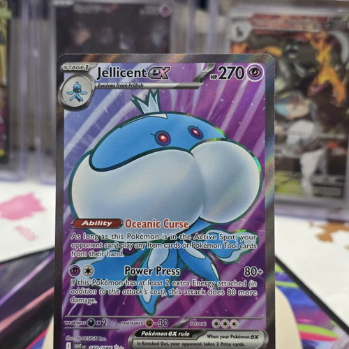 Jellicent EX Pokemon card WHT 160