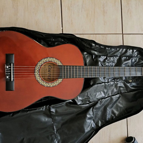Cortez 3/4 acoustic guitar used with case