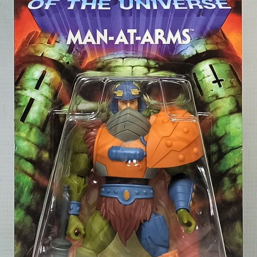 Man-at-Arms action figure Mattel MOTU Origins 200X new