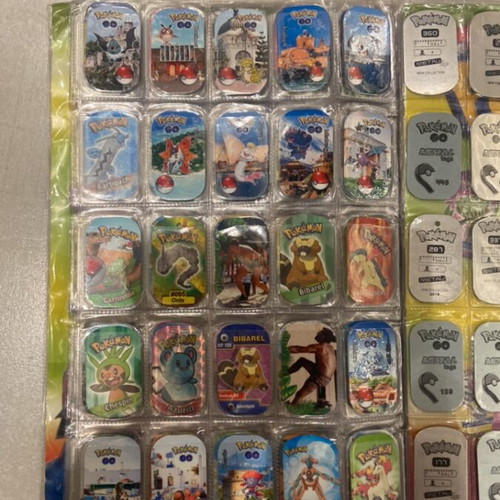 Collectible Pokemon tags like new