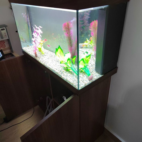 Juwel Rio 125 LED Aquarium set like new with cabinet and extras