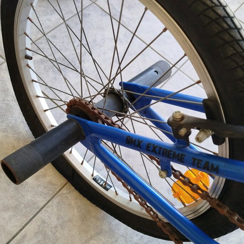 BMX Energy Beast 20" kids bike used, blue
