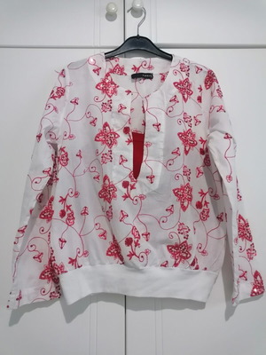 Fidele shirt with red sequins size M used