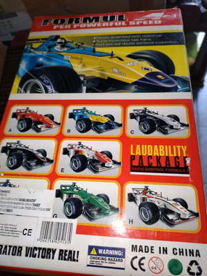 Formula 1 remote control car like new