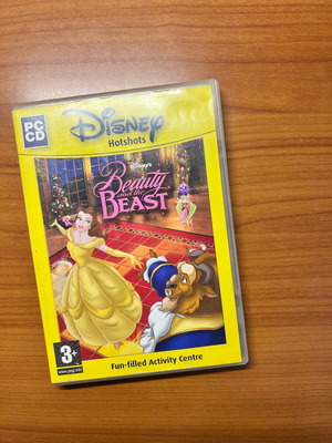 Disney Hotshots Beauty and the Beast PC game CD like new