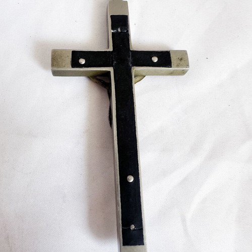 French Catholic Cross antique, used, circa 1900